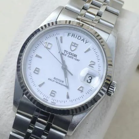 Tudor Prince Date 76214 36mm Stainless steel Silver 2