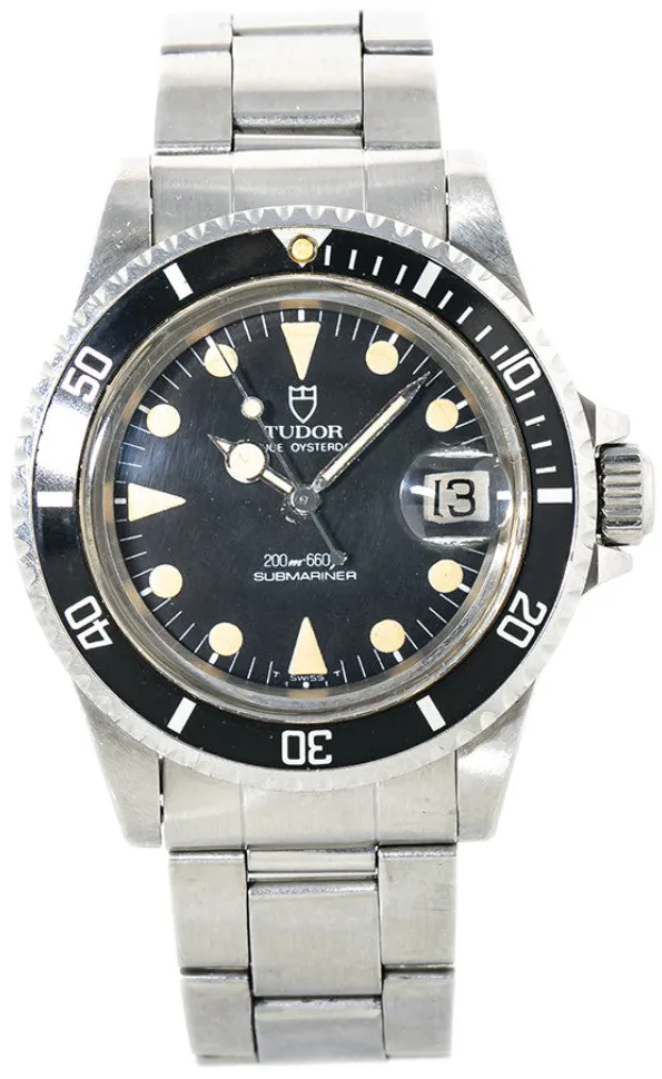 Tudor Submariner 76100 40mm Stainless steel Black