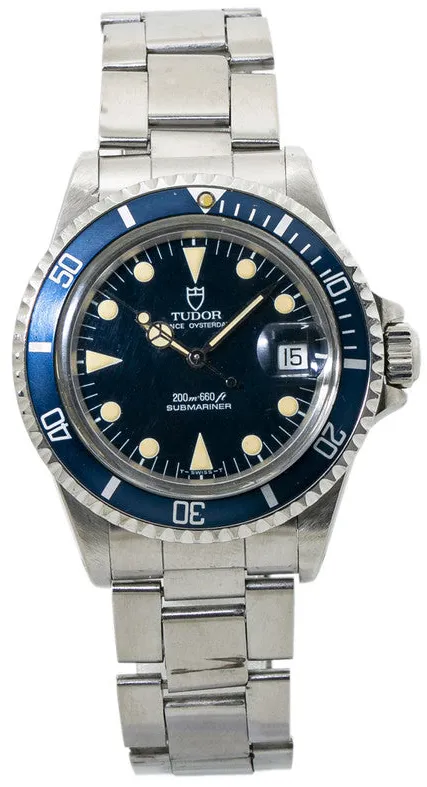 Tudor Submariner 40mm Stainless steel Blue