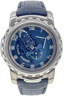 Ulysse Nardin Freak 020-81 White gold Blue