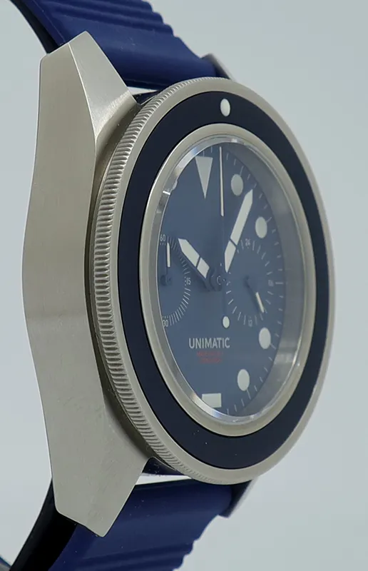 Unimatic Modelo Tre Chronograph U3-FFF 40mm Stainless steel Blue 2