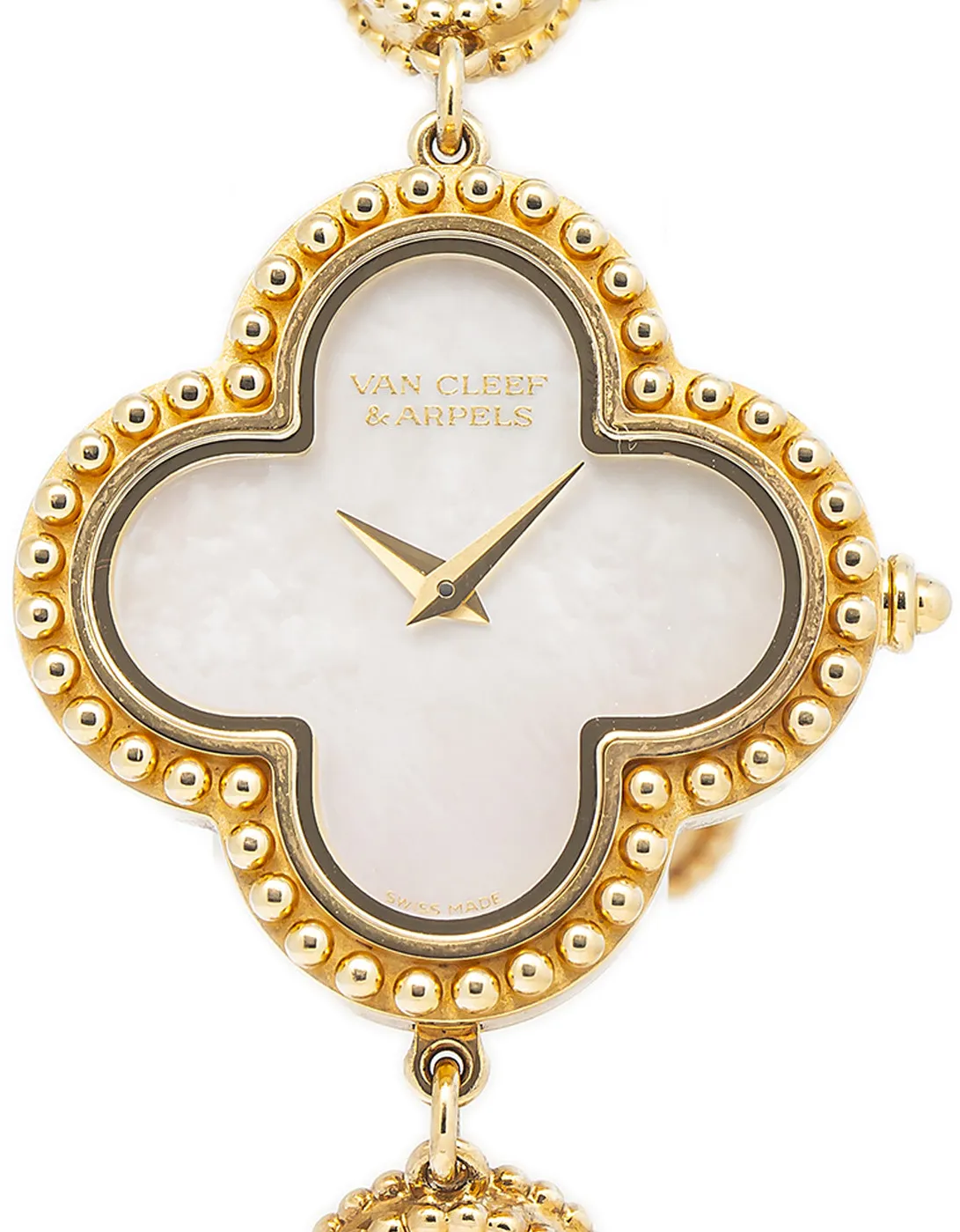 Van Cleef & Arpels Alhambra VCARO40T00 26mm Yellow gold and 18k yellow gold Mother-of-pearl 1