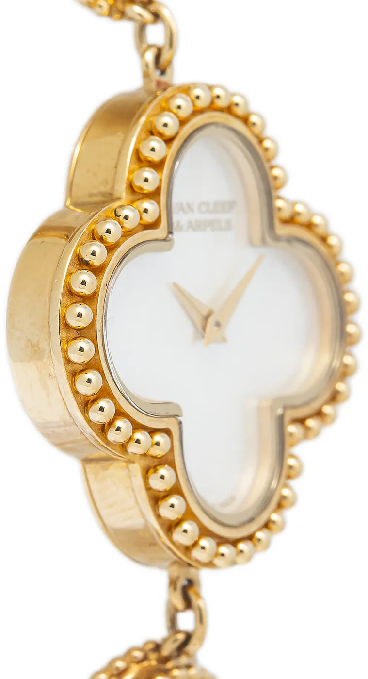 Van Cleef & Arpels Alhambra VCARO40T00 26mm Yellow gold and 18k yellow gold Mother-of-pearl 3