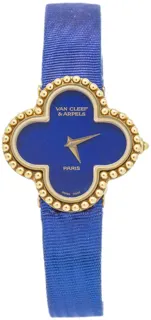 Van Cleef & Arpels Alhambra Yellow gold Blue