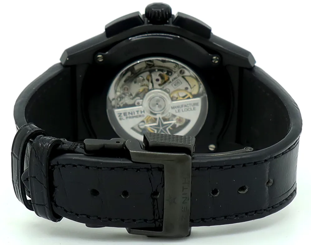 Zenith Stratos El Primero Flyback Chronograph 24.2060.405/21.C714 45.5mm Black Alachron Black 4