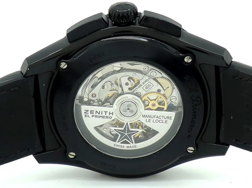 Zenith Stratos El Primero Flyback Chronograph 24.2060.405/21.C714 45.5mm Black Alachron Black 5