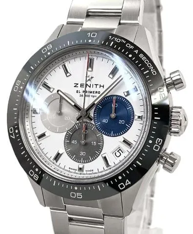 Zenith Chronomaster Sport 03.3100.3600/69.M3100 41mm Stainless steel Silver 2