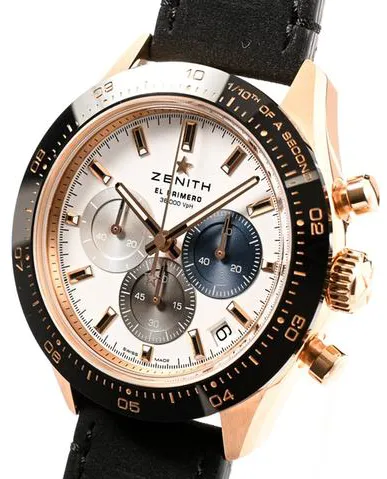 Zenith Chronomaster Sport 18.3100.3600/69.C920 41mm Rose gold Silver 1