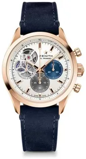 Zenith Chronomaster 1103307 18k rose gold Silver