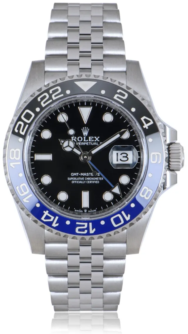 Rolex GMT-Master II 126710BLNR 40mm Stainless steel Black