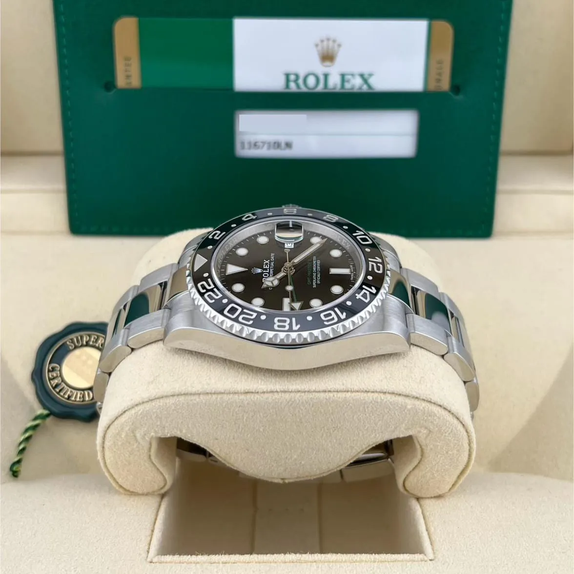 Rolex GMT-Master II 116710LN-0001 40mm Stainless steel Black 1