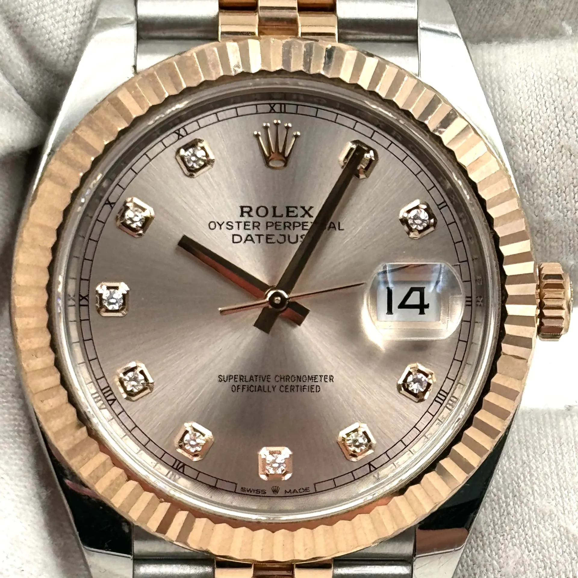 Rolex Datejust 41 126331-0008 41mm Oystersteel and Everose gold Pink