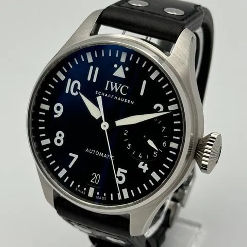 IWC Big Pilot IW501001 46.2mm Stainless steel Black