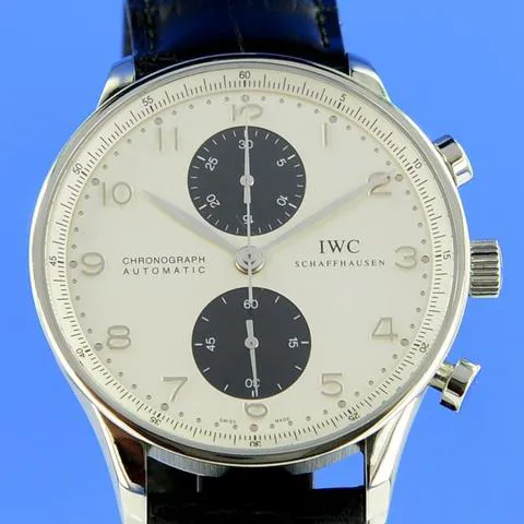 IWC Portuguese Chronograph 3714 40.9mm Stainless steel Silver