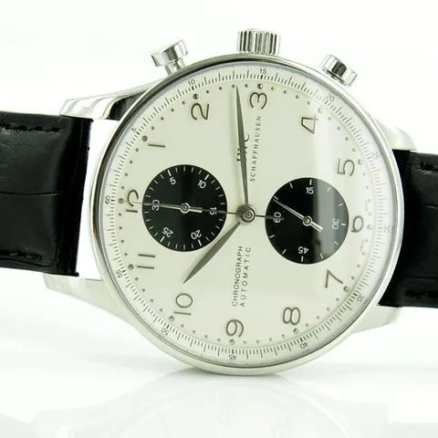 IWC Portuguese Chronograph 3714 40.9mm Stainless steel Silver 9