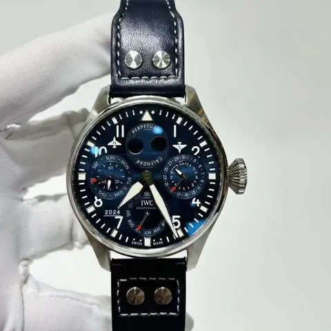 IWC Big Pilot IW503605 46.2mm Stainless steel Blue