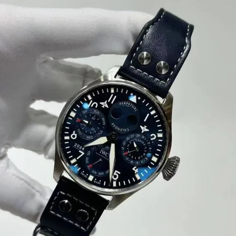 IWC Big Pilot IW503605 46.2mm Stainless steel Blue 2