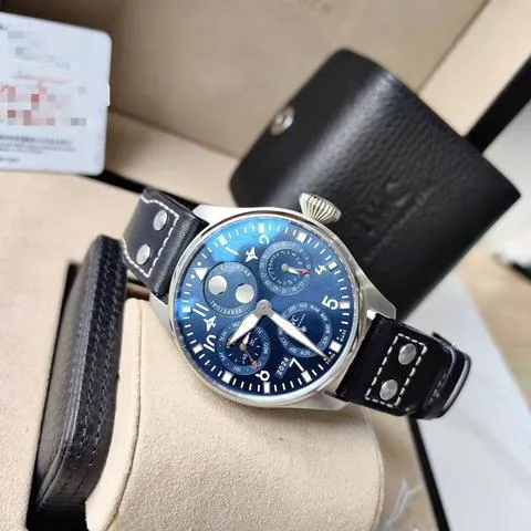 IWC Big Pilot IW503605 46.2mm Stainless steel Blue 3