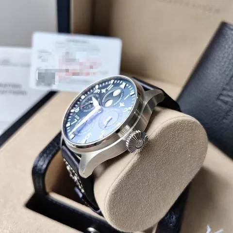 IWC Big Pilot IW503605 46.2mm Stainless steel Blue 5