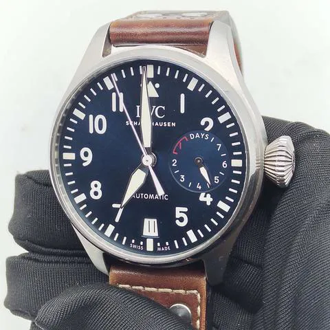 IWC Big Pilot IW500916 46mm Stainless steel Blue 2