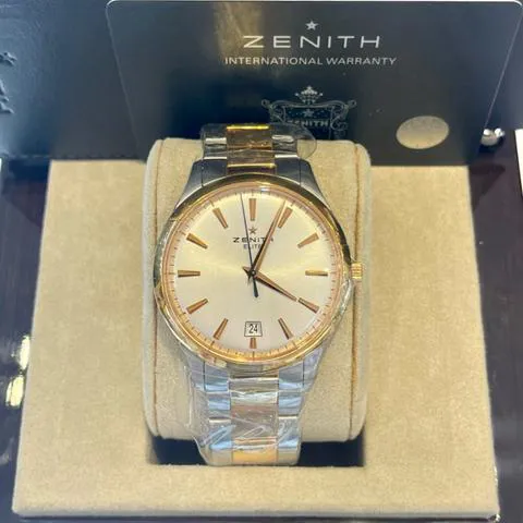 Zenith Captain Central Second 51.2020.670/01.M2020 40mm Stainless steel Silver