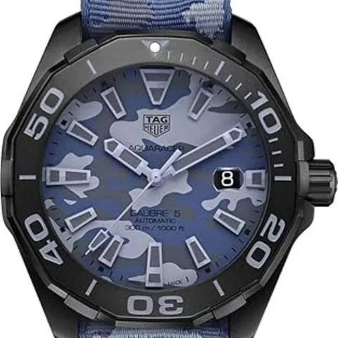 TAG Heuer Aquaracer WAY208D.FC8221 43mm Titanium Blue