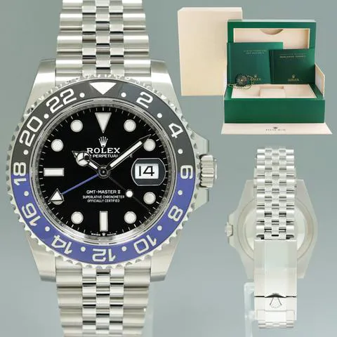 Rolex GMT-Master II 126710 40mm Ceramic Black