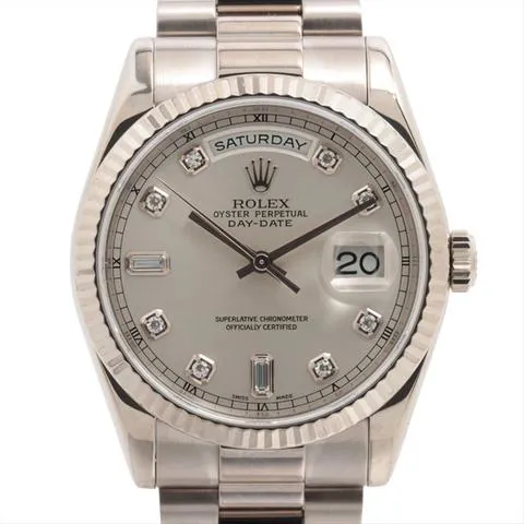 Rolex Day-Date 36 118239A 35mm Silver