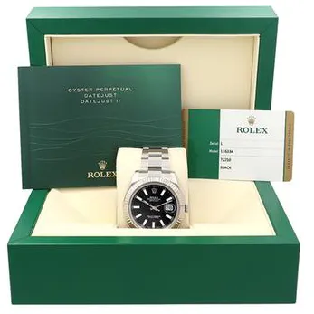 Rolex Datejust II 116334 41mm Stainless steel Black 5