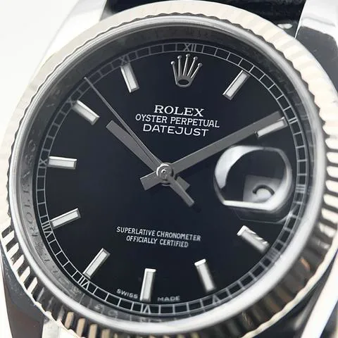 Rolex Datejust 36 116234 36mm Stainless steel Black 1