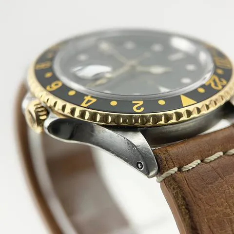 Rolex GMT-Master II 16713 40mm Yellow gold and Stainless steel Black 4