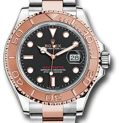 Rolex Yacht-Master 40 126621 40mm Stainless steel and Everose gold Black