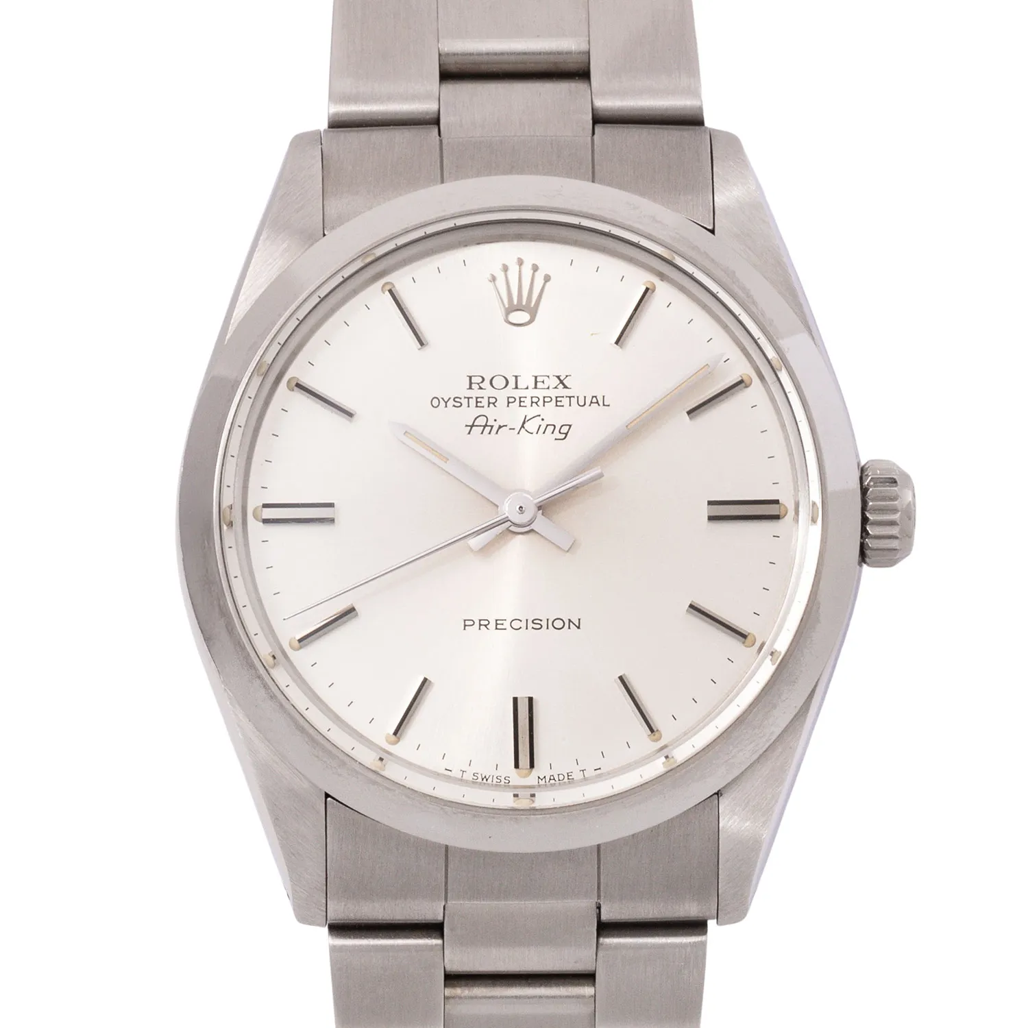 Rolex Air King 5500 34mm Stainless steel Silver