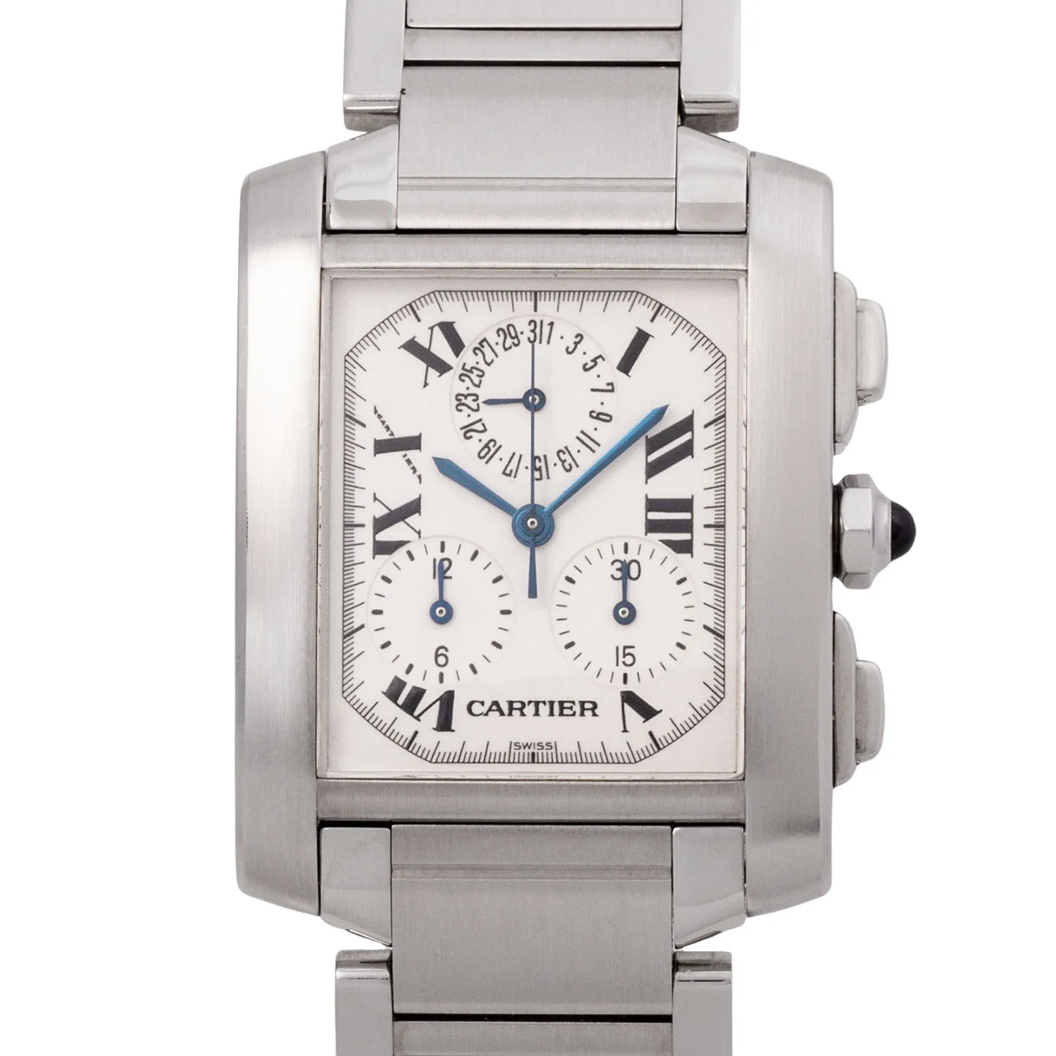 Cartier Tank Française 2303 36mm Stainless steel