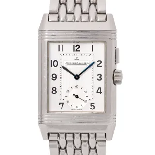 Jaeger-LeCoultre Reverso Duoface 272.8.54 Stainless steel Silver and Gray