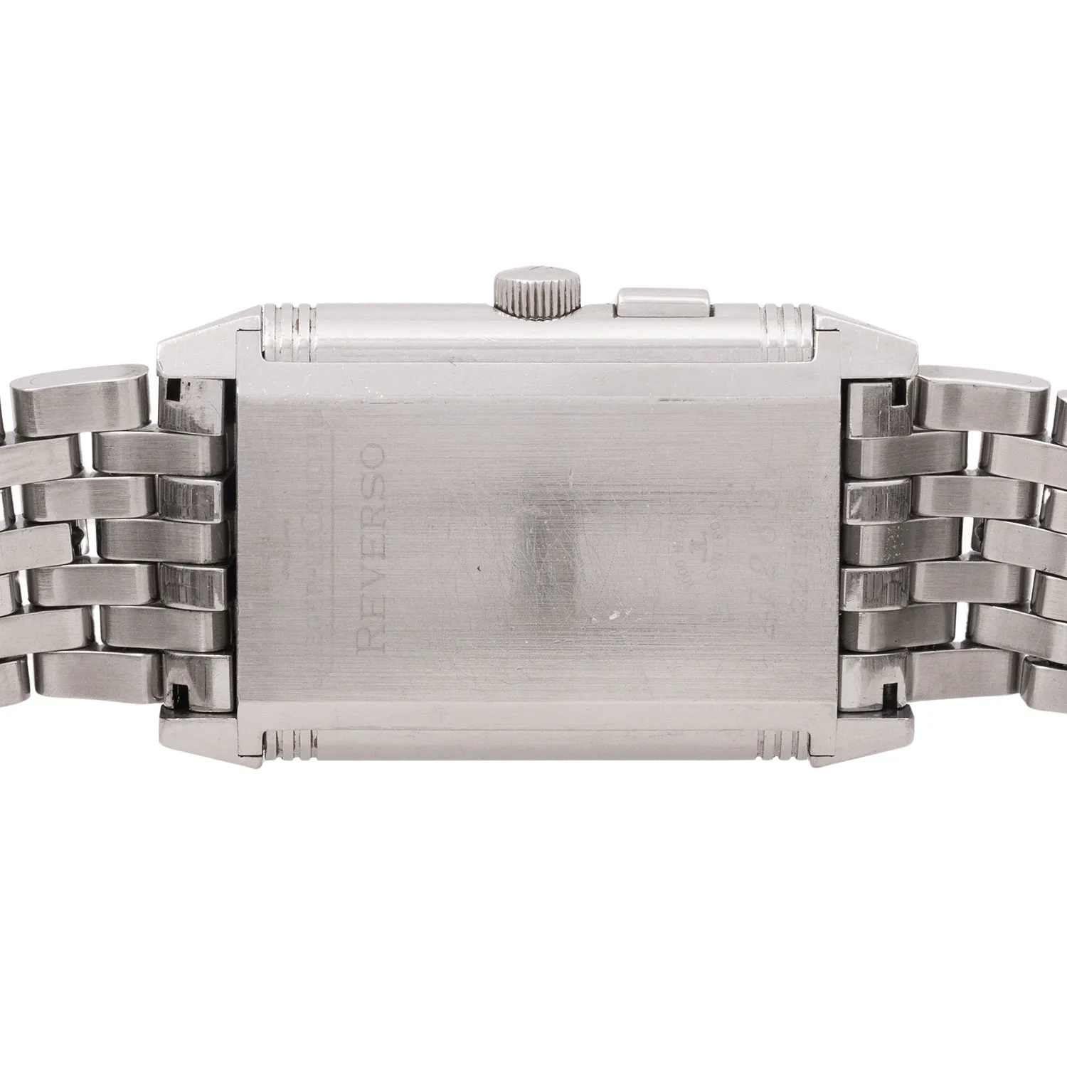 Jaeger-LeCoultre Reverso Duoface 272.8.54 42mm Stainless steel Silver and Gray 1