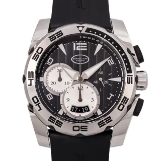 Parmigiani Fleurier Pershing Stainless steel Black