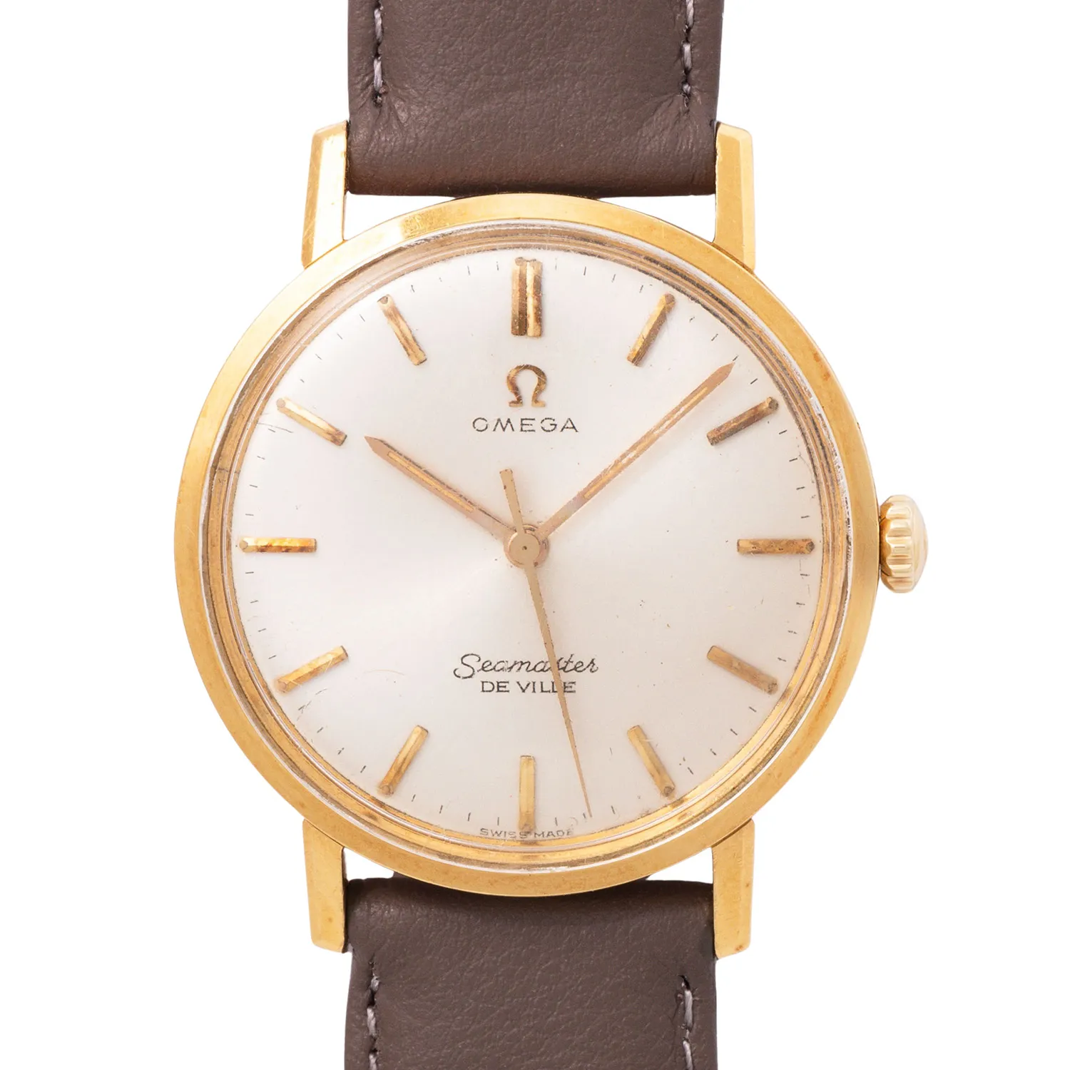 Omega Seamaster De Ville 34.5mm 14k yellow gold