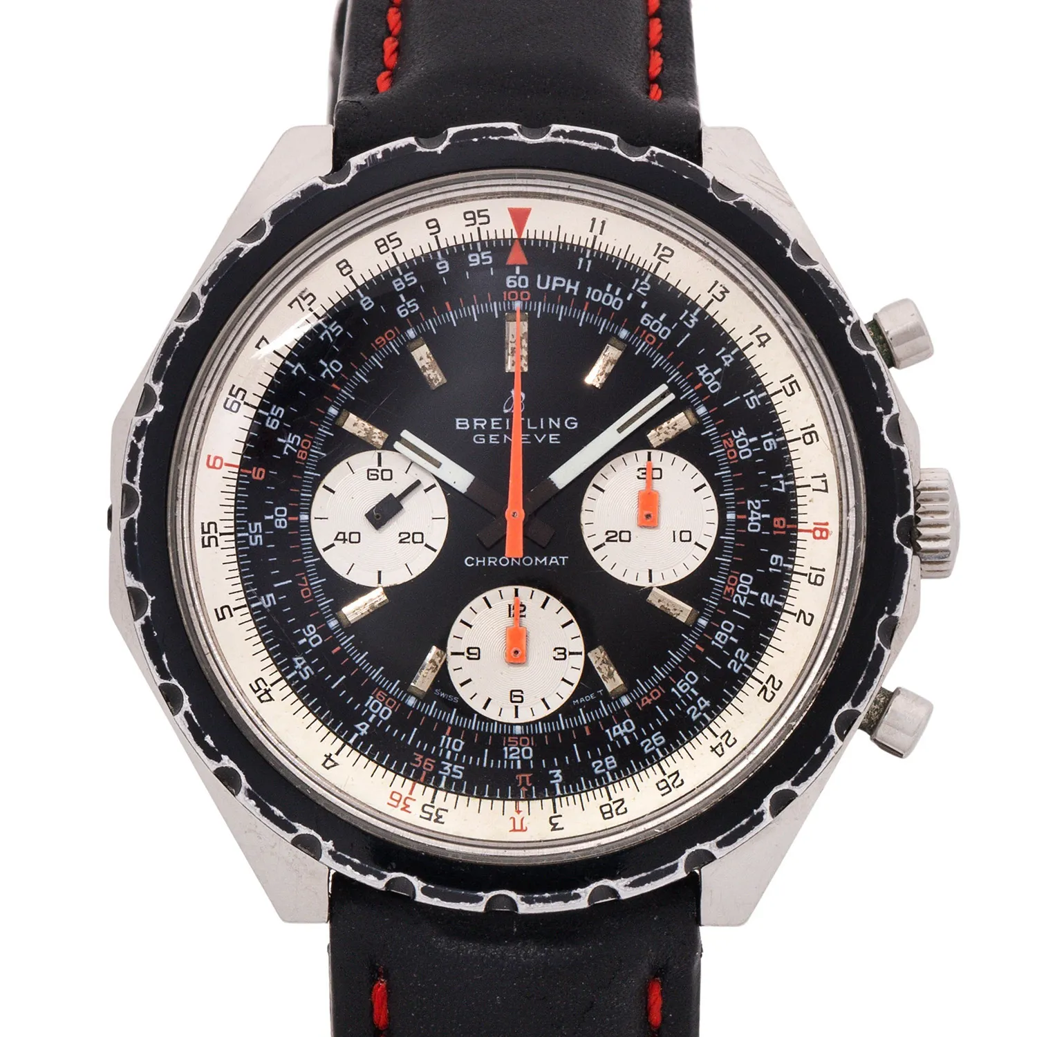 Breitling Chronomat 0818 49mm Stainless steel Black