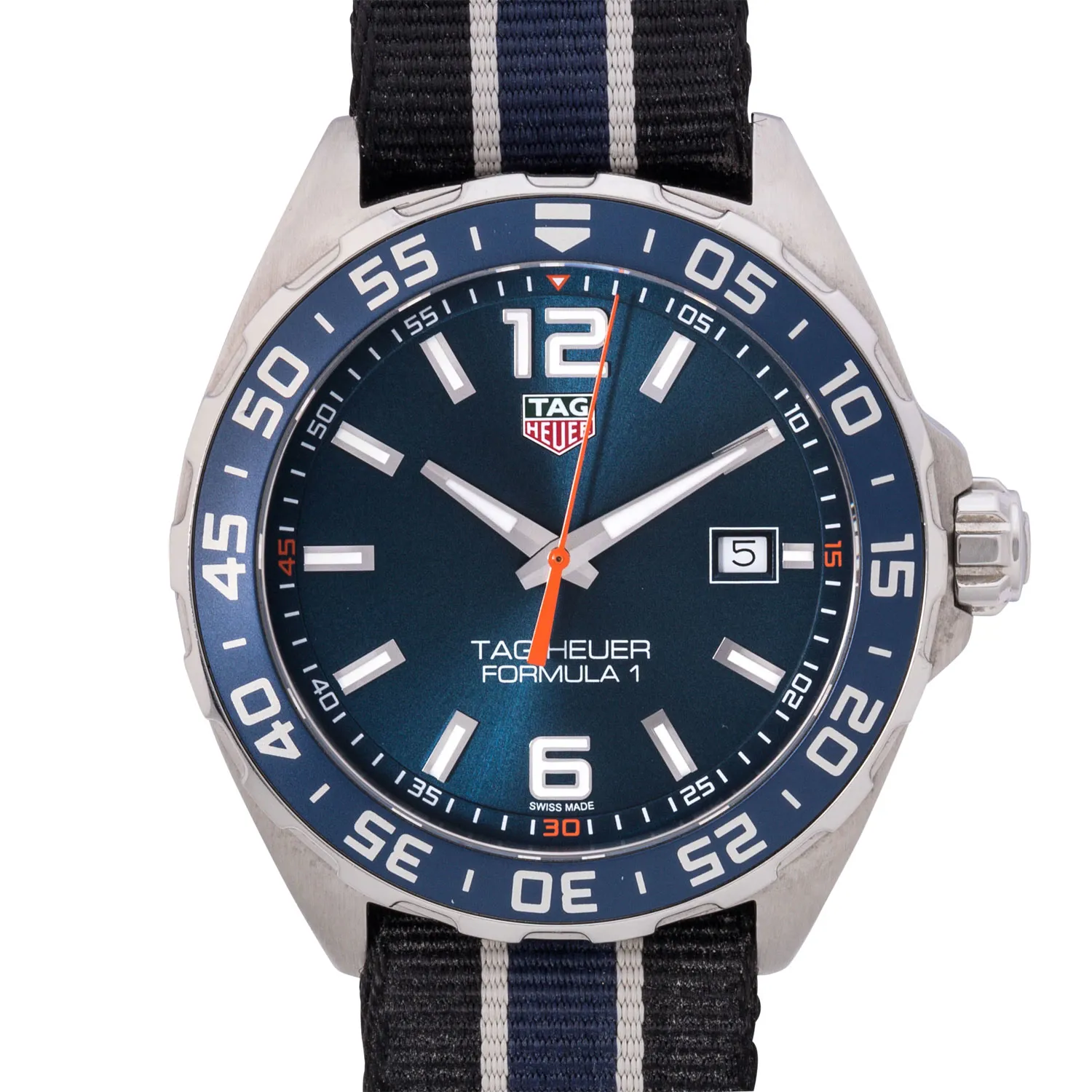 TAG Heuer Formula 1 Quartz WAZ1010.BA0842 43mm Stainless steel Blue