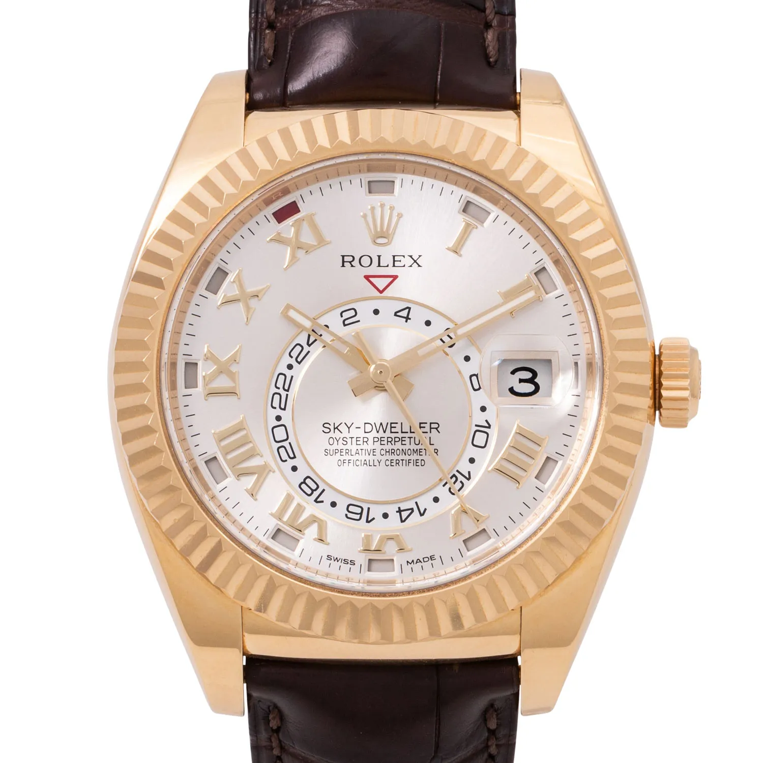 Rolex Sky-Dweller 326138 50mm 18k yellow gold Yellow gold