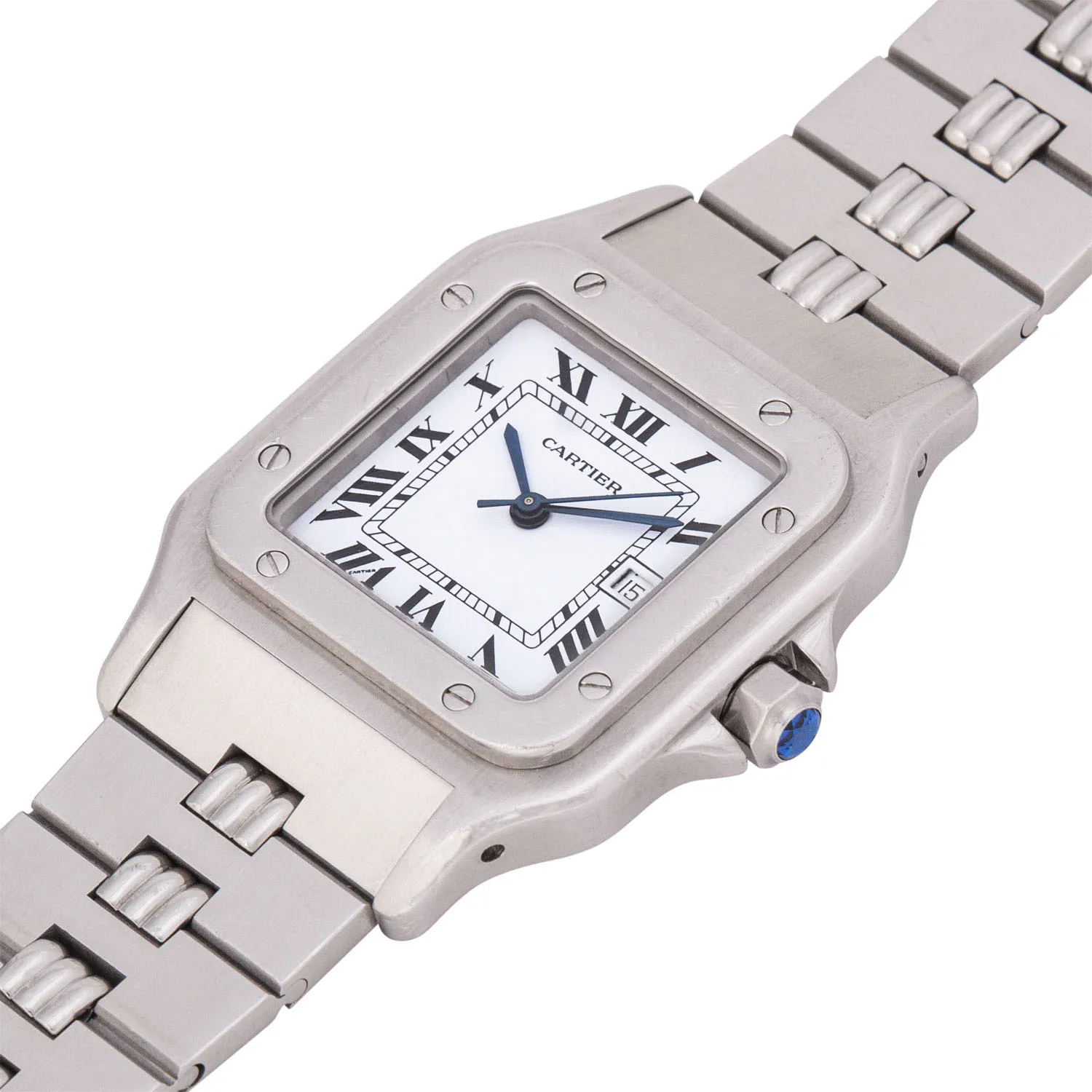 Cartier Santos Carrée 2960 40mm Stainless steel White 4