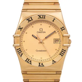 Omega Constellation 396.1080 18k yellow gold Golden