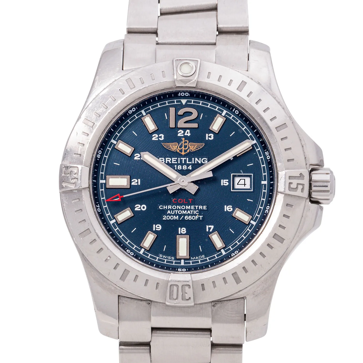 Breitling Colt A17388 44mm Stainless steel Blue