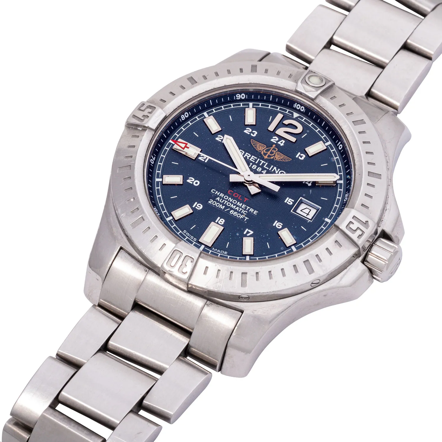 Breitling Colt A17388 44mm Stainless steel Blue 4