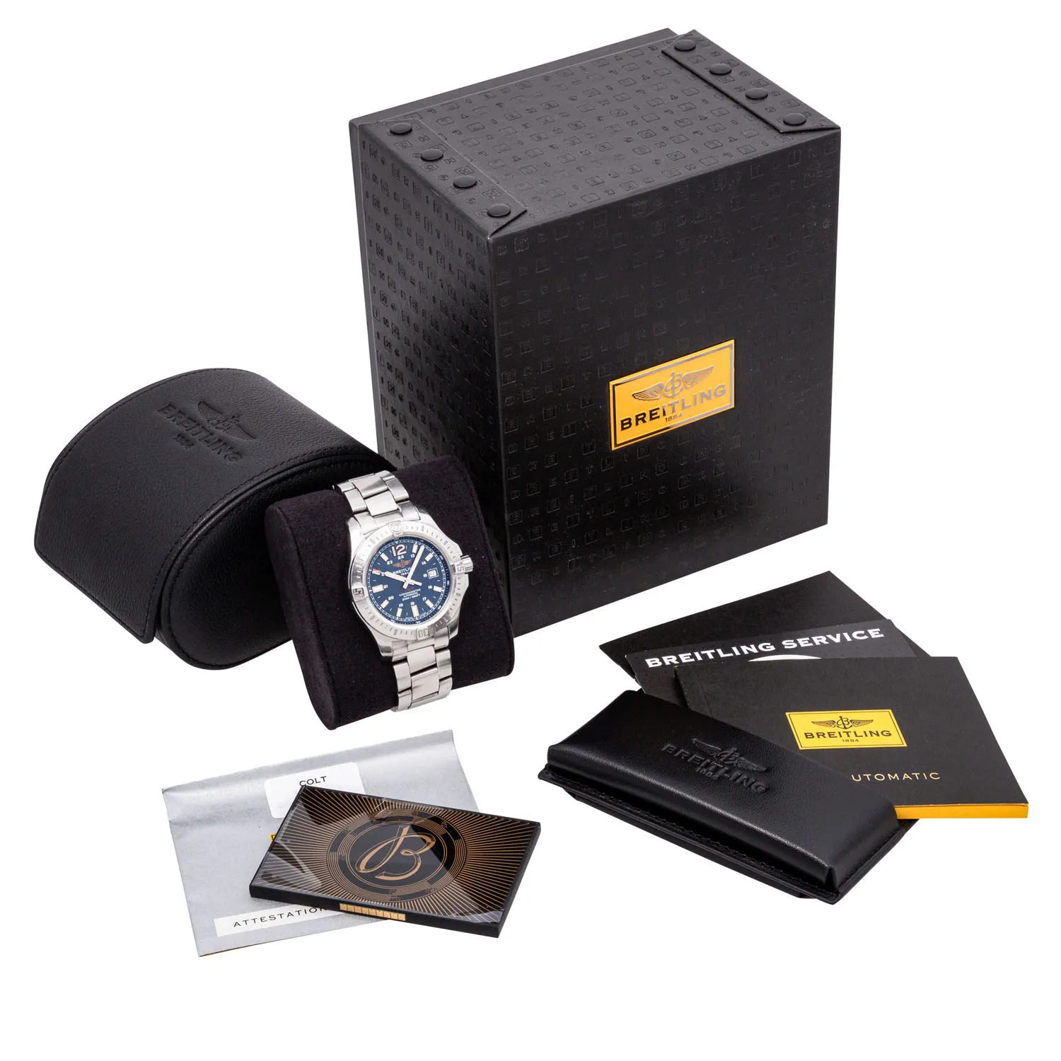 Breitling Colt A17388 44mm Stainless steel Blue 7