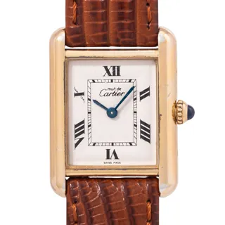 Cartier Tank 2415 Vermeil White