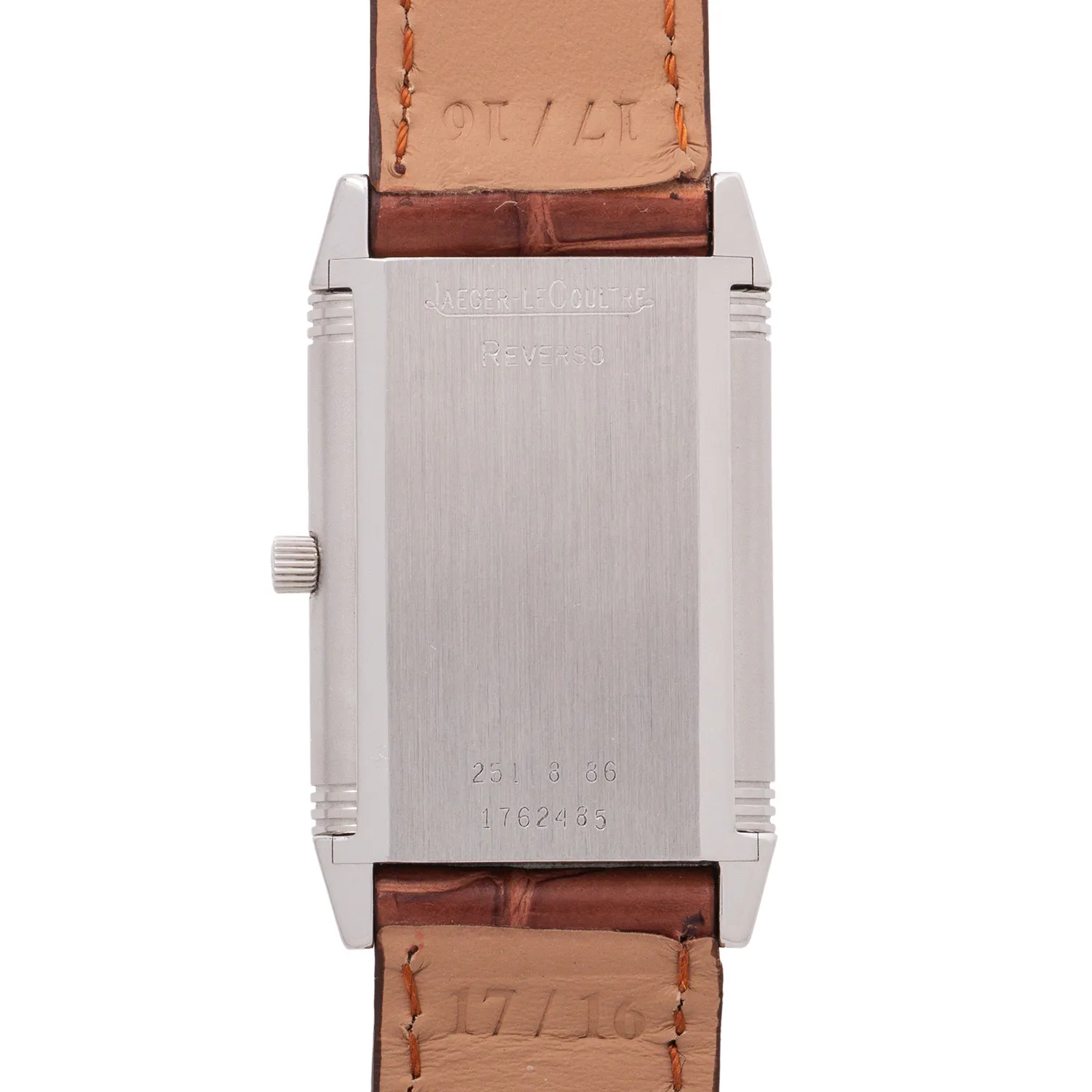 Jaeger-LeCoultre Reverso 251.8.86 38mm Stainless steel Gray 1