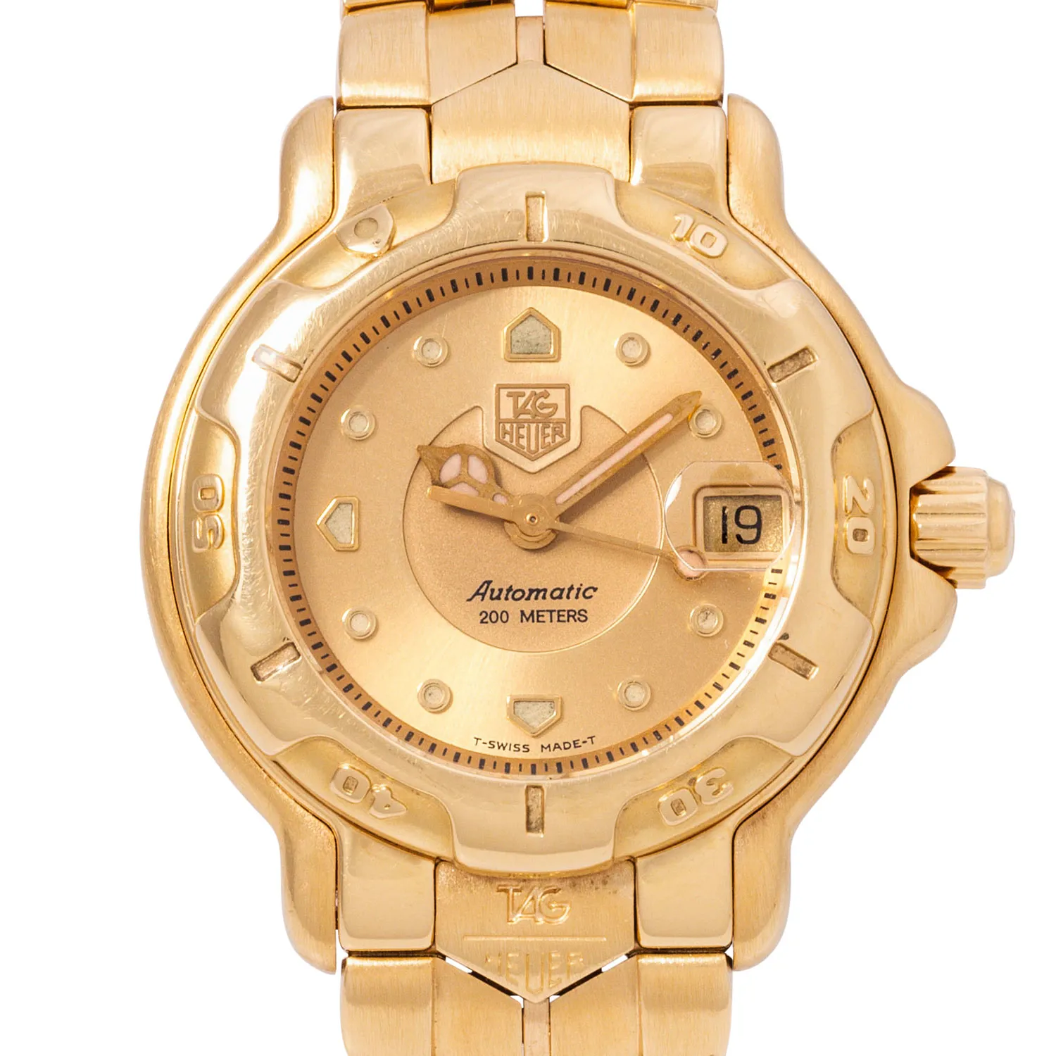 TAG Heuer 6000 WH234 29mm 18k yellow gold