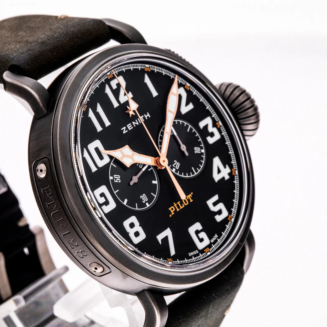 Zenith Pilot 11.2432.4069/21.C900 45mm Stahl Black 6